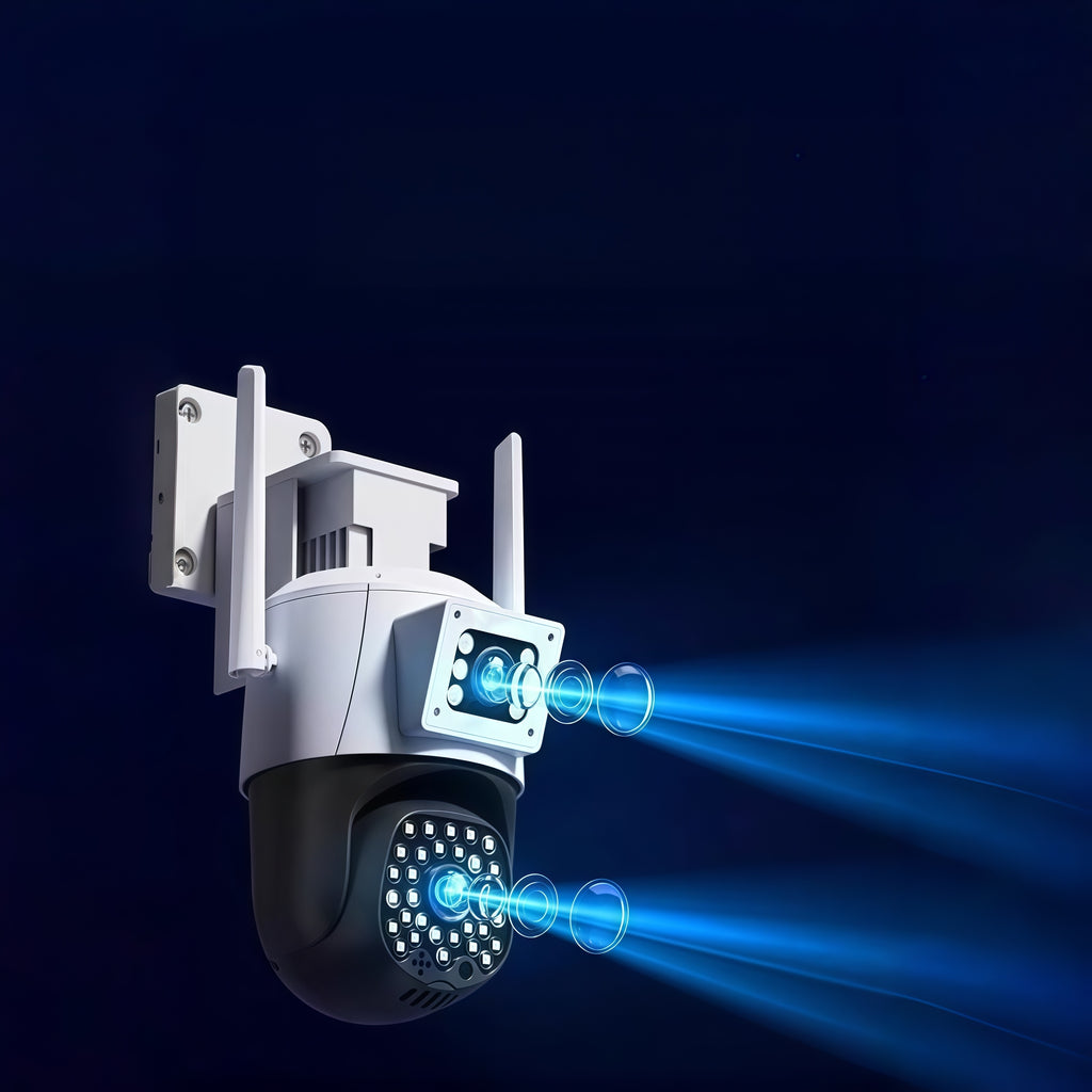 Outdoor 4G Dual-Lens Full-View Security Camera