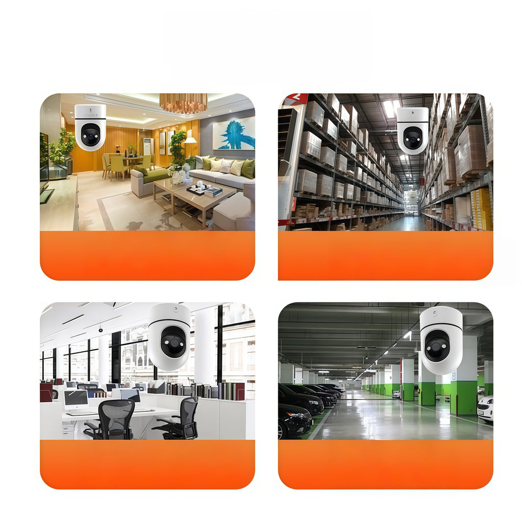 2MP 360° Wi-Fi Indoor Security Camera
