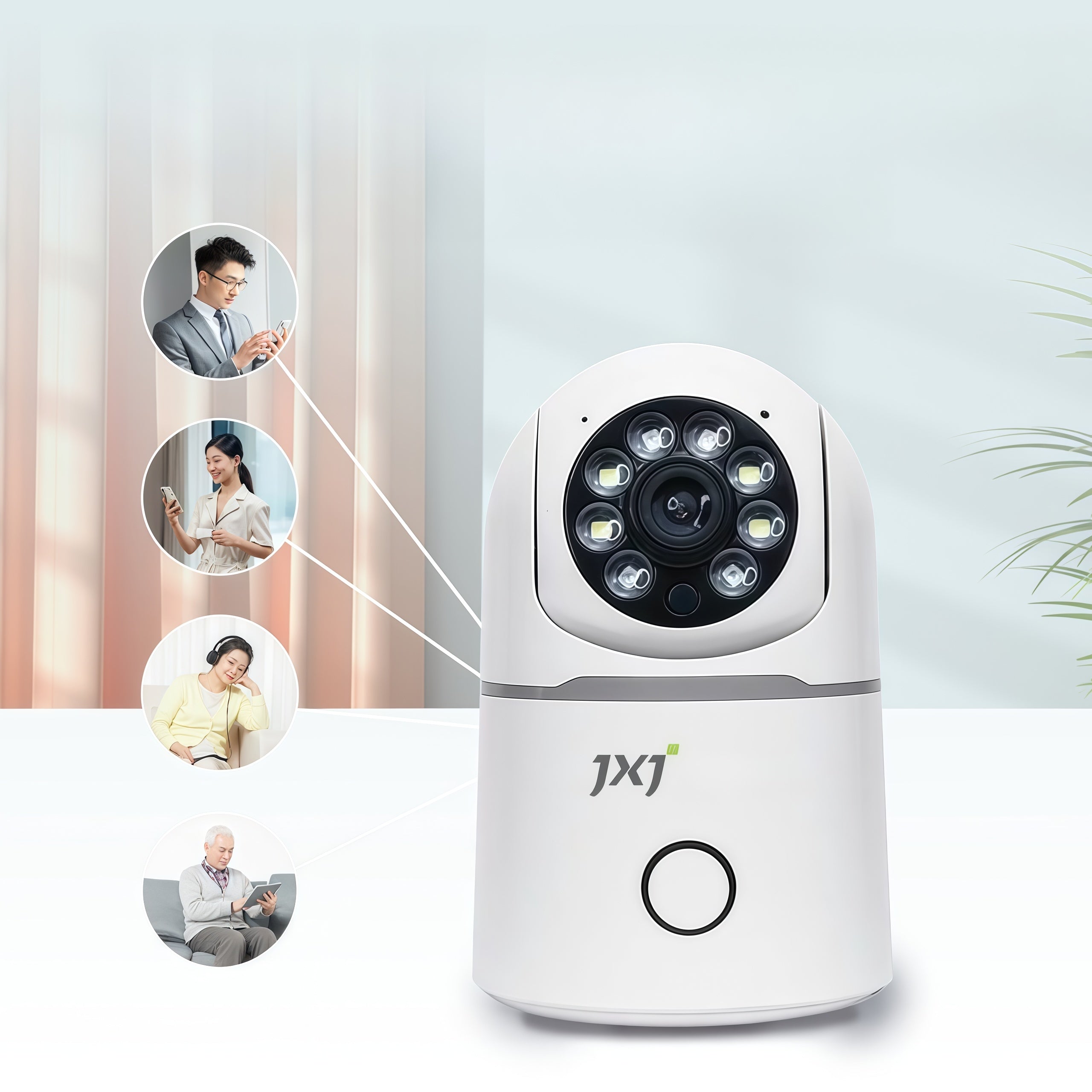 Indoor Ultra HD One-Touch Call Smart Camera