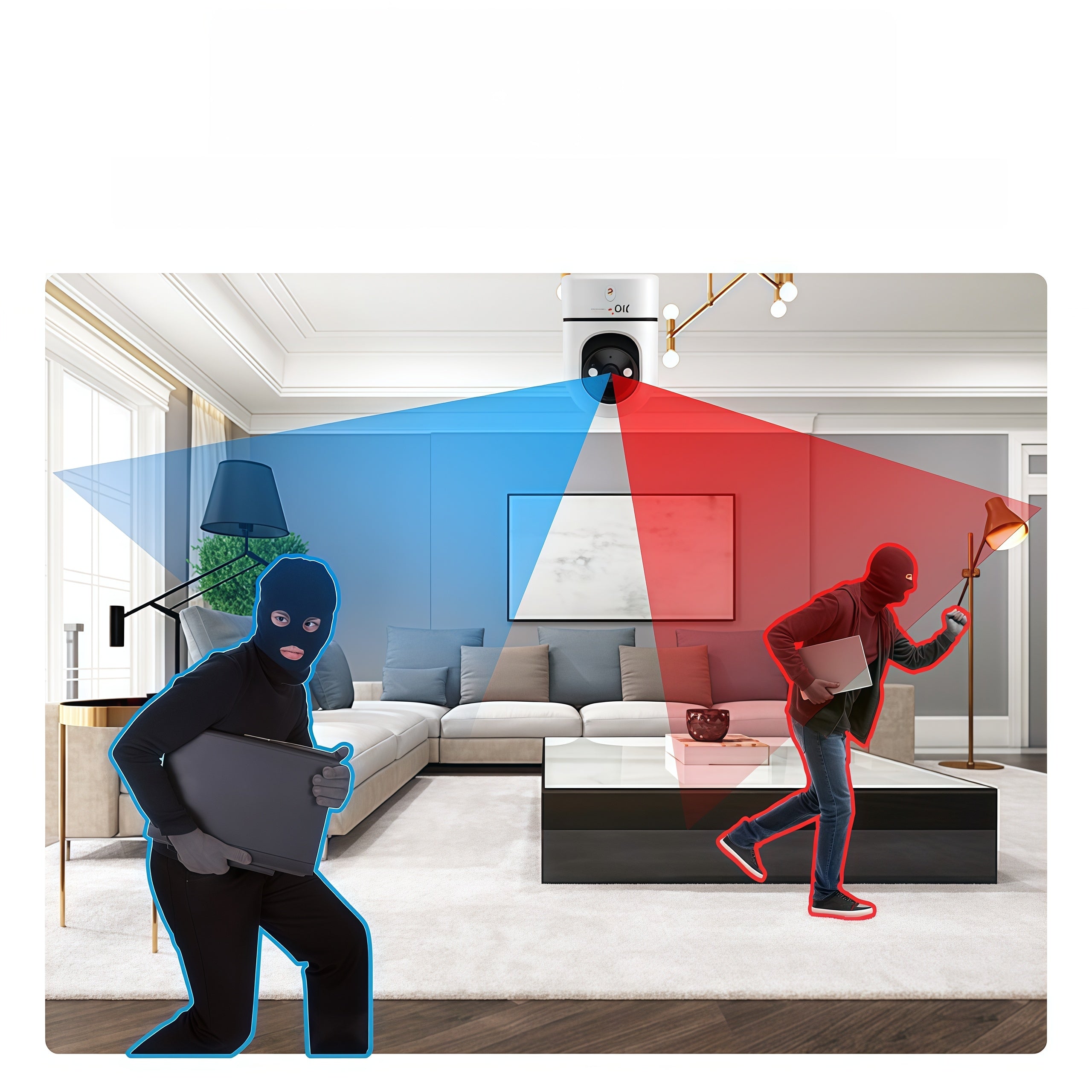 2MP 360° Wi-Fi Indoor Security Camera