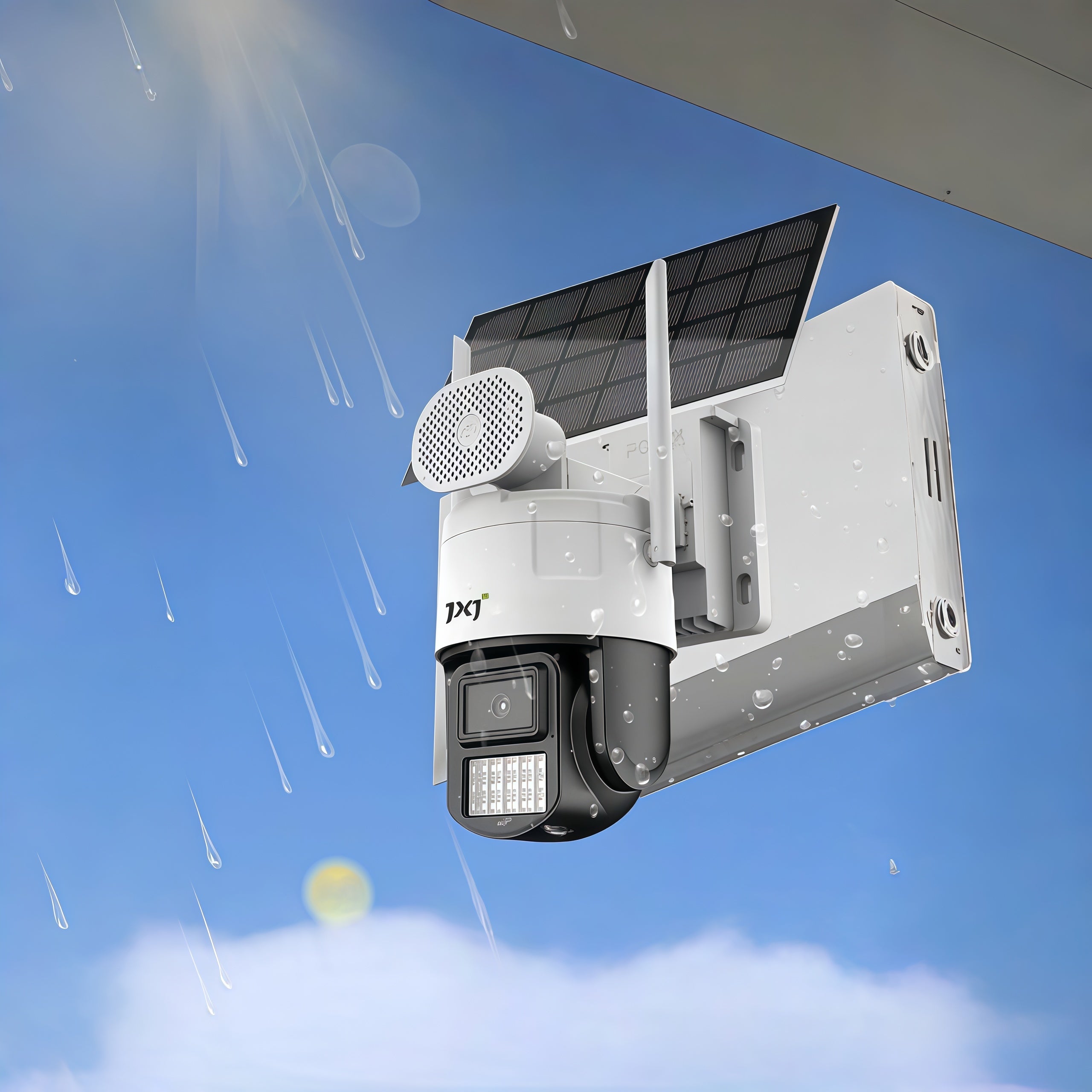 4MP Solar 4G Outdoor AOV Low-Power Security Camera