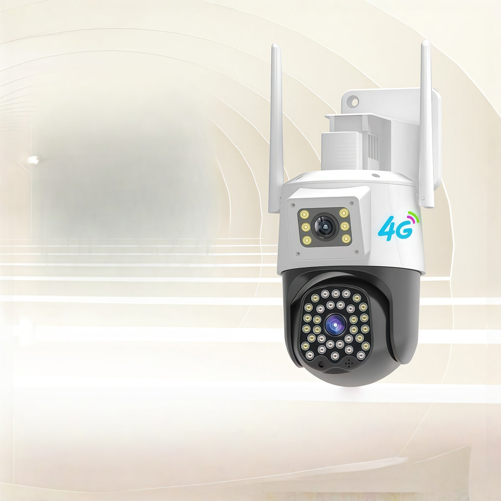 Outdoor 4G Dual-Lens Full-View Security Camera